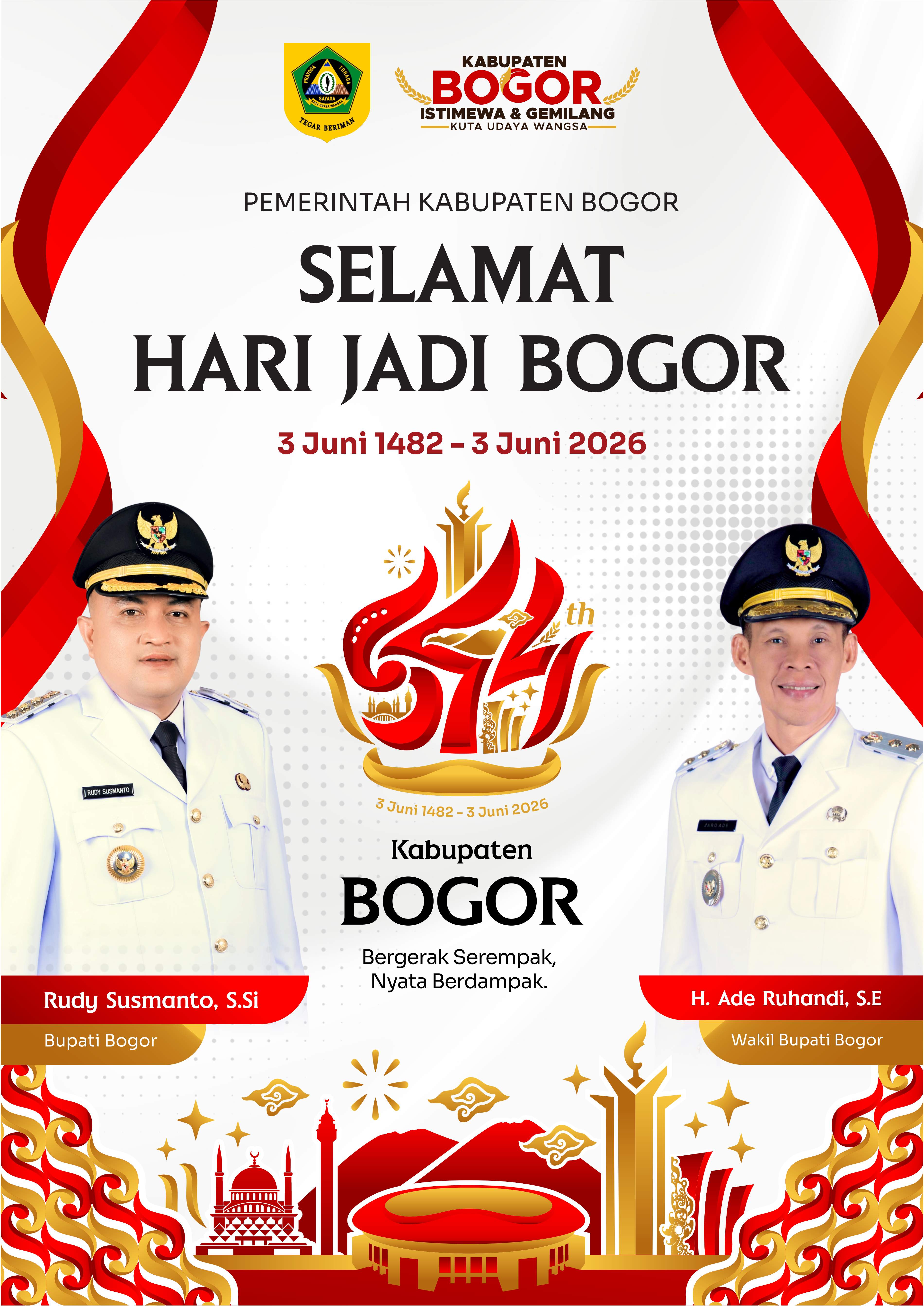 Hari Jadi Bogor ke 544